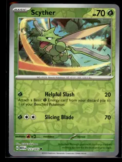 2023 Scarlet & Violet Series - Scarlet & Violet - 151 Scyther Reverse Holo - Image 1