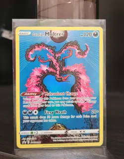 Pokemon TCG Crown Zenith Galarian Moltres SWSH284 Black Star Promo NM/MINT! - Image 1