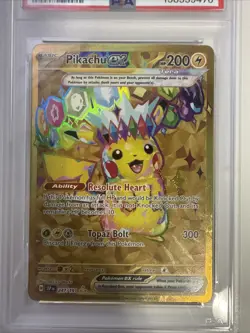 Pokemon TCG Pikachu Ex 247/191 Hyper Rare Surging Sparks PSA 10 - Image 2