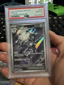 Steelix IR 2025 Pokemon Mega Evolution Base English #150/132 PSA 10 GEM MINT - Image 4