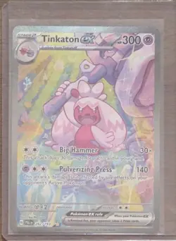 2023 Pokemon TINKATON EX 262/193 Paldea Evolved Special Illustration Rare ENG - Image 1