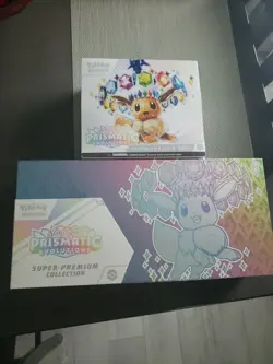 Pokemon TCG Prismatic Evolutions Super Premium Collection and Elite Trainer Box - Image 1