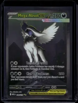 Pokemon TCG Mega Absol ex 180/132 Mega Evolution Special Illustration NM - Image 1