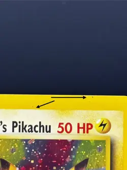 2001 Pokemon Black Star Promo Birthday Pikachu HOLO #24 - Holo Rare WOTC MP - Image 3