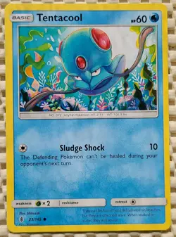 Tentacool 23/145 Sun & Moon: Guardians Rising Mint Pokemon - Image 1