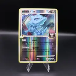 Steelix GL 51/111 Rising Rivals Reverse Holo English Pokemon TCG LP - Image 2