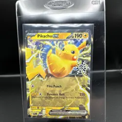 Pokemon TCG Pikachu EX Snowflake Stamp Holiday Calendar 063/193 - Image 1