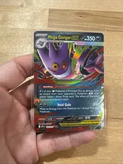 Mega Gengar ex 125/217 Double Rare Holo Ascended Heroes Pokemon TCG NM - Image 2