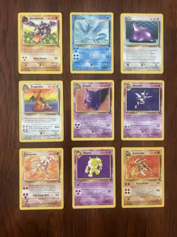 Pokemon Fossil 100% Complete Master Set 62/62 WOTC Vintage 1999 Holo Rare - Image 5