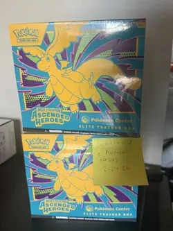 Ascended Heroes Pokemon Center Elite Trainer Box (ETB)- ON HAND - 2X - Image 2