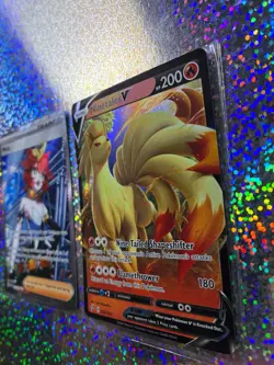 Pokemon TCG: Rebel Clash Ultra Rare 026/192 Ninetales V; Full Art 236/182 Mela - Image 3