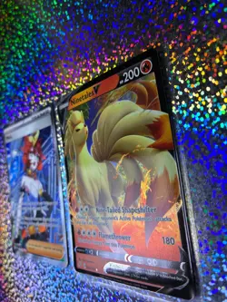 Pokemon TCG: Rebel Clash Ultra Rare 026/192 Ninetales V; Full Art 236/182 Mela - Image 4