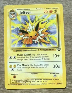 Pokemon TCG Jolteon Umbreon Glaceon Eeveelutions 3 card Lot - Image 1