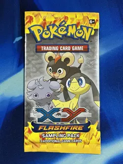 2014 XY Flashfire Sample Pack 3 Card Fun Pack Sampling Pack Booster Pack Nm M - Image 1