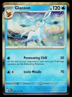 Glaceon - Cosmos Holo #025/131 Rare Pokemon Miscellaneous Cards & Products NM - Image 1