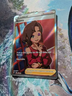 Beauty 181/185 Full Art Pokemon Card TCG Vivid Viltage Pokemon Trading Card Game - Image 4