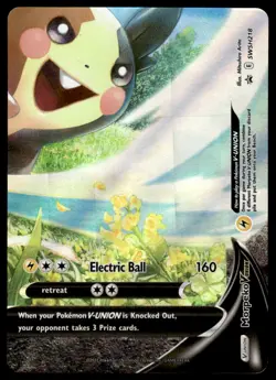 Pokemon TCG SWSH: Sword & Shield Promo Cards #SWSH218 Morpeko V-Union Holo - Image 1