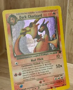Dark Charizard 4/82 Team Rocket Rare Vintage WOTC Pokemon Card Holo Rare MT/NP - Image 5