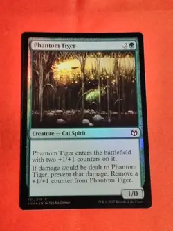 Phantom Tiger - Foil - MTG Iconic Masters - Magic The Gathering - Unplayed Mint+ - Image 1