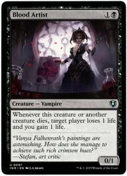 Blood Artist 0097 - Innistrad Remastered - MTG - NM/M - Image 1