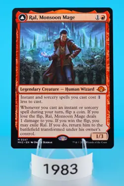 MTG Ral, Monsoon Mage Modern Horizons 3 Regular #247 - Image 1