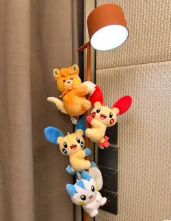Pokemon TCG Chinese SC Nuzzle Cheeks Plush Toy Card Display Gift Box Sealed - Image 4
