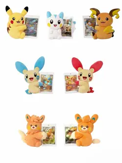 Pokemon TCG Chinese SC Nuzzle Cheeks Plush Toy Card Display Gift Box Sealed - Image 5