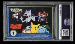 1999 Pokemon Burger King Charizard PSA 5 English #6 Perforated - Image 2