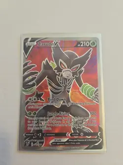 Zarude V - 167/185 - Major Miscut Error W Alignment Dot - Pokemon TCG - Image 1