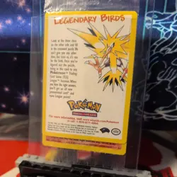 Pokemon Moltres Black Star Promo #21 – Legendary Birds – WotC – Factory Sealed - Image 3
