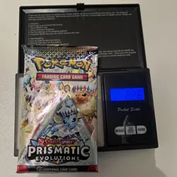 Prismatic Evolutions Booster Pack Pokemon - Heavy Pack 22.6g - Image 1