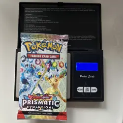 Prismatic Evolutions Booster Pack Pokemon - Heavy 22.8 g - Image 1