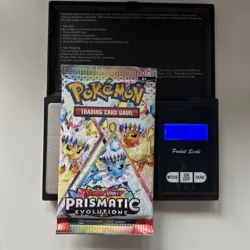 Prismatic Evolutions Booster Pack Heavy Pokemon 22.8 g - Image 1