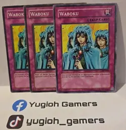 YUGIOH WABOKU X3 COMMON PLAYED DIFFERENT SETS - Image 1
