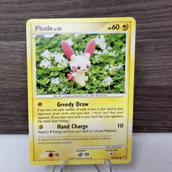 Pokemon Card Plusle 76/147 Supreme Victors Regular Yuka Morii 2009 Uncommon NM - Image 1