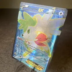 Pokemon Shaymin EX Full Art Holo Ultra Rare Roaring Skies 106/108 TCG Card - Image 2
