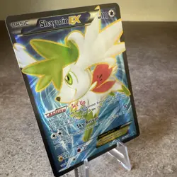 Pokemon Shaymin EX Full Art Holo Ultra Rare Roaring Skies 106/108 TCG Card - Image 3