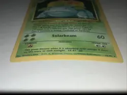 Pokemon Venusaur Base Set Holo Rare 15/102 English 1999 Wizards Card - Image 2
