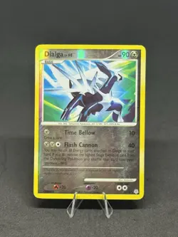 Pokemon TCG Dialga Diamond & Pearl Reverse Holo Rare Card 1/130 - Image 1