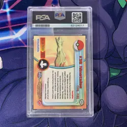 PSA 9 MINT Ninetales #38 2000 Topps Chrome Pokemon T.V. Card - Image 2