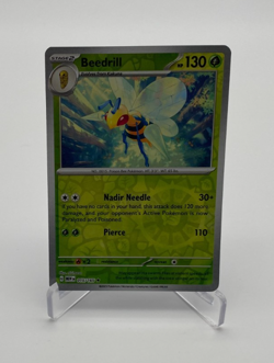 Pokemon Trading Card Game TCG Scarlet & Violet 151 Reverse Holo Beedrill 015/165 - Image 1
