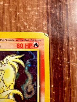 Ninetails Holographic Pokemon Card 12/102 Rare BASE Set 1999 Wizard TCG Game - Image 3