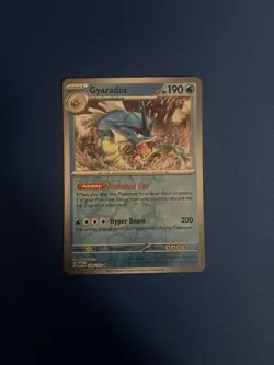 Gyarados Reverse Holo 130/165 Scarlet & Violet 151 Pokemon Card - Image 1