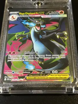 Pokemon Mega Charizard X EX Holo Mega Evolution TCG Card 109/094 - Image 2