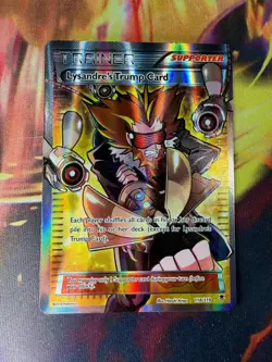 Lysandre's Trump Card 118/119 LP-NM Full Art Rare Phantom Forces Pokemon TCG - Image 1