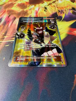 Lysandre's Trump Card 118/119 LP-NM Full Art Rare Phantom Forces Pokemon TCG - Image 2