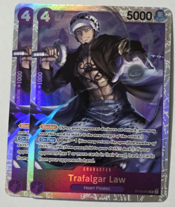 ST10-010 Trafalgar Law Reprint (SR) One Piece Card PRB-01 THE BEST English NM X2 - Image 1