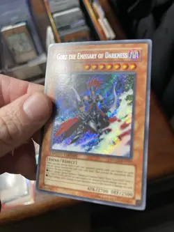 Yu-Gi-Oh! TCG Gorz The Emissary of Darkness DLG1-EN000 Secret Rare Card - Image 5