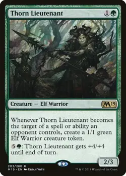 2x Thorn Lieutenant - Foil Core Set 2019 MP MTG - Image 1