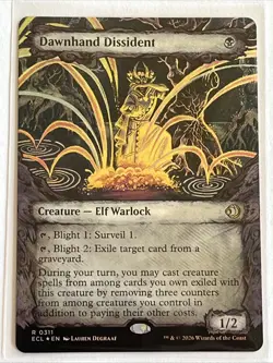 Dawnhand Dissident (Showcase/Foil) - Lorwyn Eclipsed - Image 1